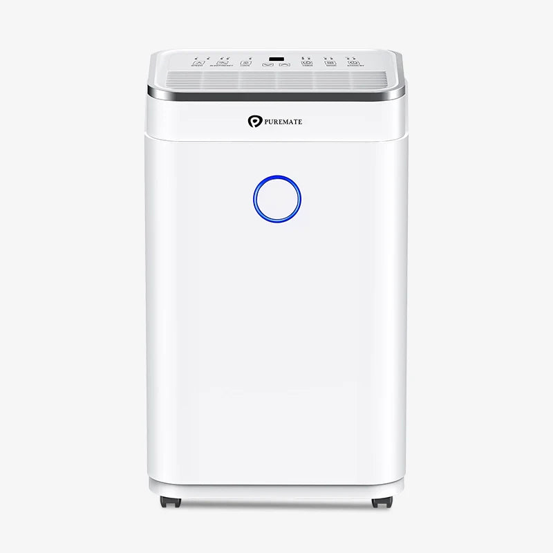 20L Dehumidifier for Home, Adjustable Humidity Sensor, Digital Display, Large 6.5L Tank, Continuous Drainage, Sleep Mode, Laundry Drying, 24H Timer, Ideal for Damp & Condensation